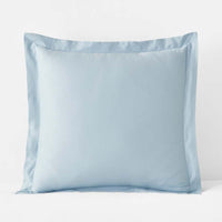 Luxe Smooth Egyptian Cotton Sateen Sham - Sky Blue, Euro,Sky Blue