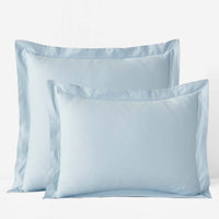 Luxe Smooth Egyptian Cotton Sateen Sham - Sky Blue, Standard,Sky Blue