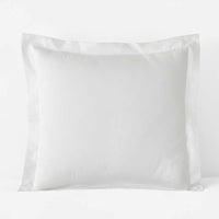 Luxe Smooth Egyptian Cotton Sateen Sham - White, Euro,White