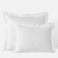 Luxe Smooth Egyptian Cotton Sateen Sham - White, Standard,White