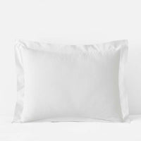 Luxe Smooth Egyptian Cotton Sateen Sham - White, Standard,White