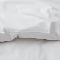 Embroidered Scallop Classic Cool Cotton Percale Sham - Melon, Standard,Melon