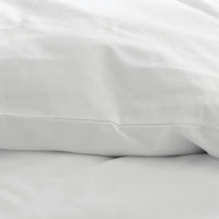 Embroidered Scallop Classic Cool Cotton Percale Bed Sheet Set - Green, Twin,Green