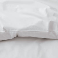 Embroidered Scallop Classic Cool Cotton Percale Bed Sheet Set - Yellow, Twin,Yellow