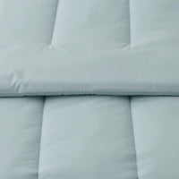 Solid Garment Washed Cotton Percale Comforter - Cloud Blue, King/Cal. King,Cloud Blue