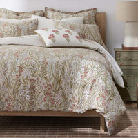 Julienne Classic Cool Cotton Percale Fitted Bed Sheet - Mini Floral Taupe, Twin,Mini Floral Taupe