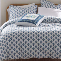 Suhana  Garment Washed Cotton Percale Comforter - Blue, King/Cal. King,Blue