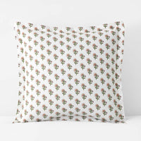Suhana  Garment Washed Cotton Percale Sham - Caramel, Euro,Caramel