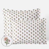 Suhana  Garment Washed Cotton Percale Sham - Caramel, Standard,Caramel