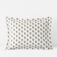 Suhana  Garment Washed Cotton Percale Sham - Caramel, Standard,Caramel