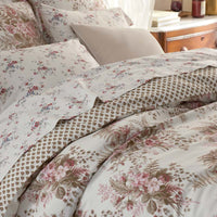 Antara Reversible Premium Smooth Sateen Sham - Blush, Standard,Blush