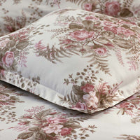 Antara Reversible Premium Smooth Sateen Sham - Blush, Standard,Blush