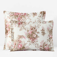 Antara Reversible Premium Smooth Sateen Sham - Blush, Standard,Blush