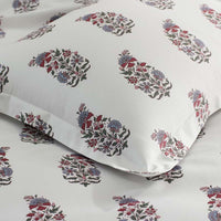 Aadrika Reversible Premium Smooth Sateen Duvet Cover - Burgundy, Full/Queen,Burgundy