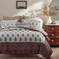 Aadrika Premium Smooth Sateen Sham - Burgundy, Standard,Burgundy