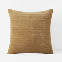 Line Stitch Quilted Sham - Gold, Euro,Gold