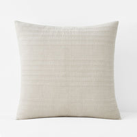 Line Stitch Quilted Sham - Light Sand, Euro,Light Sand