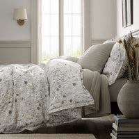 Line Stitch Quilted Sham - Light Sand, Standard,Light Sand