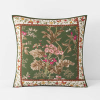 Aaliyah Patchwork Quilted Sham - Green Multi, Euro,Green Multi
