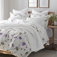 Premium Smooth Cotton Sateen Solid Quilt - White, Full/Queen,White