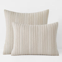 Stripe Quilted Sham - Pinstripe, Standard,Pinstripe