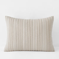 Stripe Quilted Sham - Pinstripe, Standard,Pinstripe