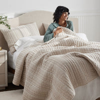 Stripe Quilt - Pinstripe, Full/Queen,Pinstripe