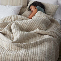 Stripe Quilt - Pinstripe, Full/Queen,Pinstripe