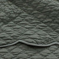 Scallop Quilt - Forest Green, Full/Queen,Forest Green