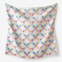 Daisy Patch Quilt - White Multi, Twin/Twin XL,White Multi