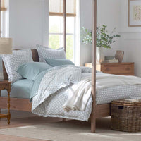 Willowridge Premium Smooth Sateen Duvet Cover - Green, Full/Queen,Green
