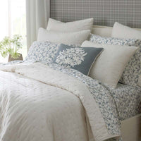 Petite Tufted Quilted Sham - Off White, Standard,Off White