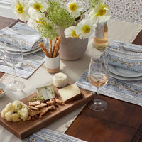 Floral Placemats, Set of 4 - Floral Stripe,Floral Stripe