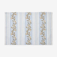 Floral Placemats, Set of 4 - Floral Stripe,Floral Stripe