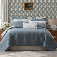 Floral Border Reversible Decorative Lumbar Pillow Cover - Ivory Multi, 12 in. x 21 in.,Ivory Multi