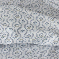 Tira Floral Classic Cool Cotton Percale Sham - Flower Green, Standard,Flower Green