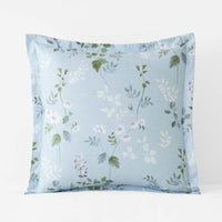 Wispy Meadow Premium Smooth Wrinkle-Free Sateen Sham - Blue Multi, Euro,Blue Multi