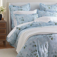 Wispy Meadow Premium Smooth Wrinkle-Free Sateen Sham - Blue Multi, Standard,Blue Multi