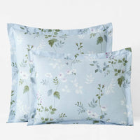 Wispy Meadow Premium Smooth Wrinkle-Free Sateen Sham - Blue Multi, Standard,Blue Multi