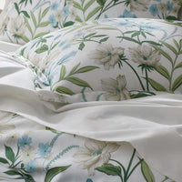 Gardenia Mist Premium Smooth Wrinkle-Free Sateen Duvet Cover - Cream Multi, King/Cal. King,Cream Multi