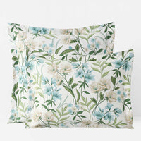 Gardenia Mist Premium Smooth Wrinkle-Free Sateen Sham - Cream Multi, Standard,Cream Multi
