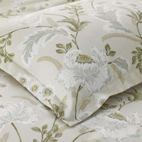 Tranquil Blossom Premium Smooth Wrinkle-Free Sateen Sham - Antique Beige, Standard,Antique Beige