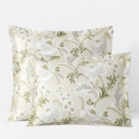 Tranquil Blossom Premium Smooth Wrinkle-Free Sateen Sham - Antique Beige, Standard,Antique Beige