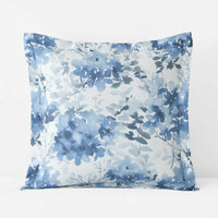 Floral Grove Premium Smooth Wrinkle-Free Sateen Sham - Dusty Blue, Euro,Dusty Blue