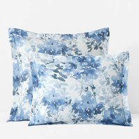 Floral Grove Premium Smooth Wrinkle-Free Sateen Sham - Dusty Blue, Standard,Dusty Blue