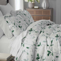 Botanic Meadow Premium Smooth Wrinkle-Free Sateen Sham - Evergreen, Standard,Evergreen