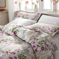 Bloom Meadow Classic Smooth Sateen Duvet Cover - Blush, King/Cal. King,Blush