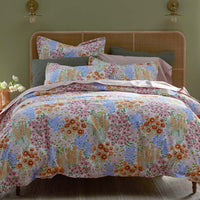 Garden Jubilee Classic Cool Cotton Percale Pillowcase Set - Multi, King,Multi