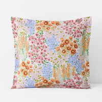 Garden Jubilee Classic Cool Cotton Percale Sham - Multi, Euro,Multi