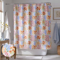 Garden Jubilee Classic Cool Cotton Percale Shower Curtain - Multi,Multi